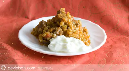 Etli Firik Pilavı