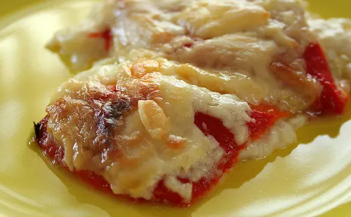 Kırmızı Biberli Kabak Graten