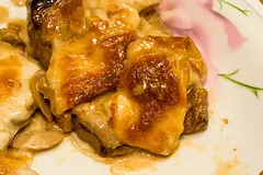 Fırında Mantarlı Biftek