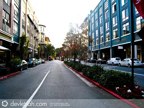 Santana Row'a hasta ziyareti