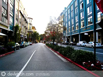 Santana Row'a hasta ziyareti