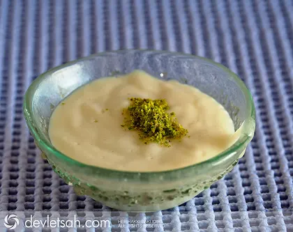Kremalı Sakızlı Muhallebi