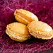Portakallı Macaron