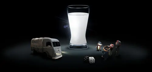 Bir bardak sütün peşinde...