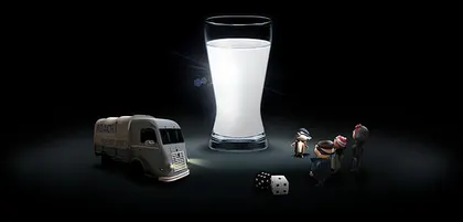 Bir bardak sütün peşinde...