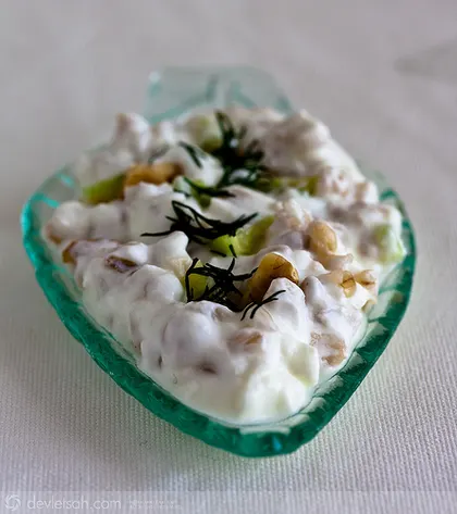 Yoğurtlu Buğday Salatası