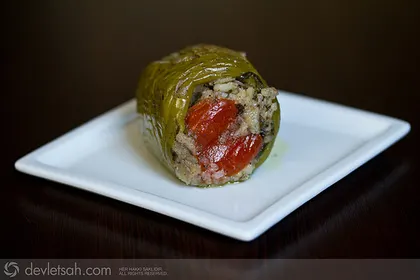Zeytinyağlı Biber Dolması