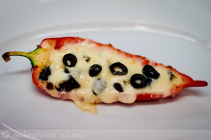 Mozarella Dolgulu Kırmızı Biber